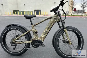 electric bike with cargo rack