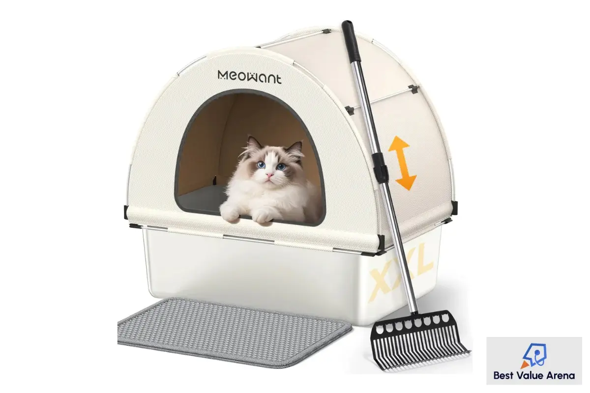 enclosed litter box