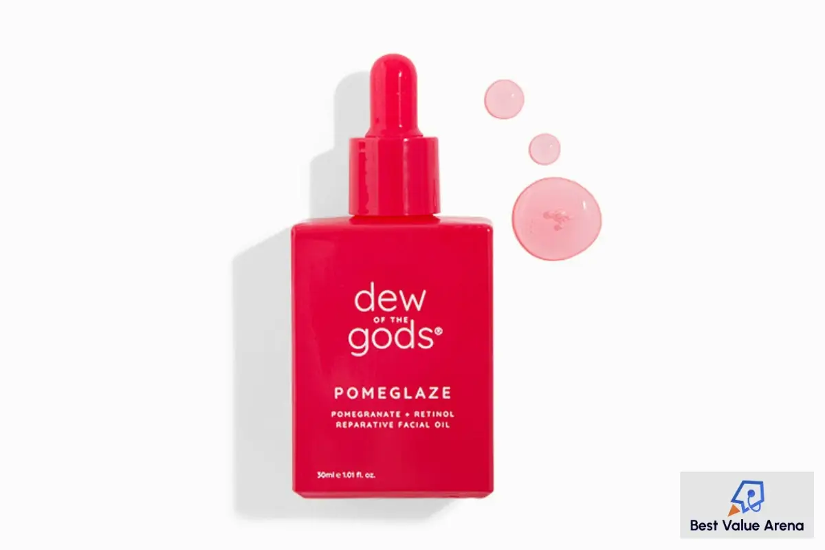 dew of the gods pomeglaze pomegranate retinol facial oil