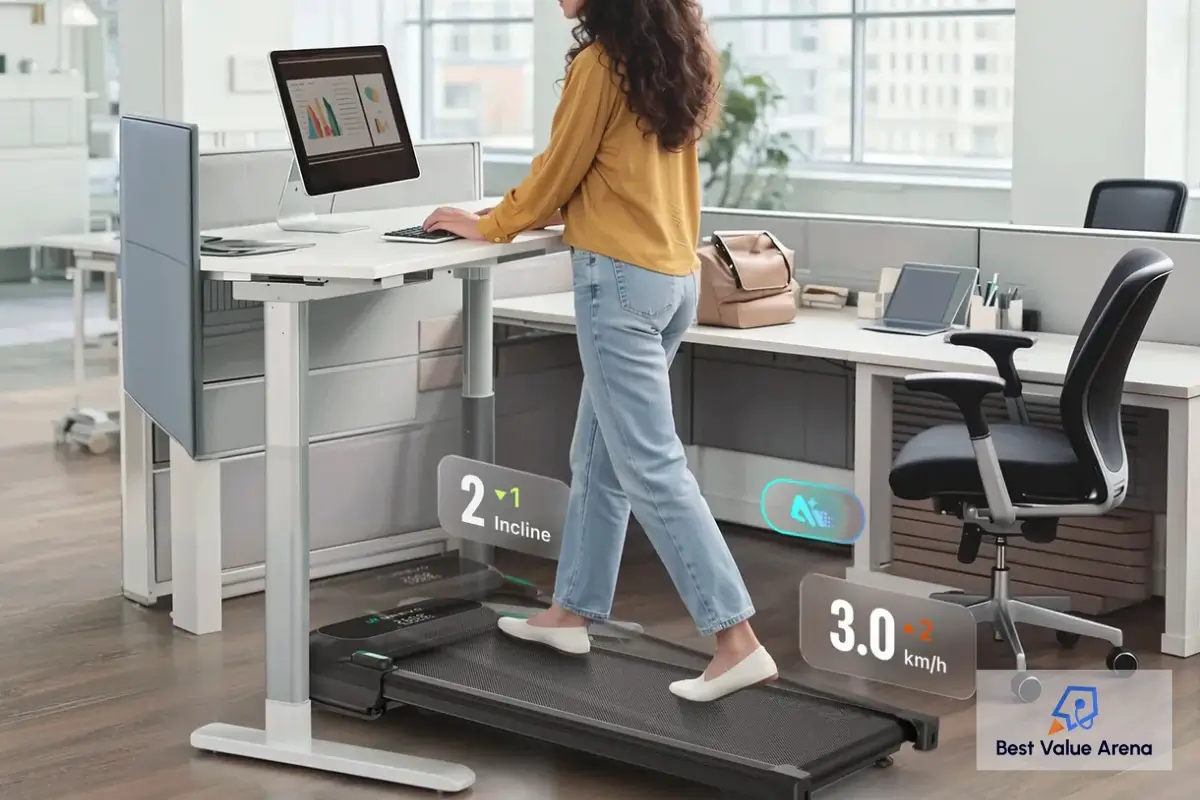 urevo walking pad under desk treadmill