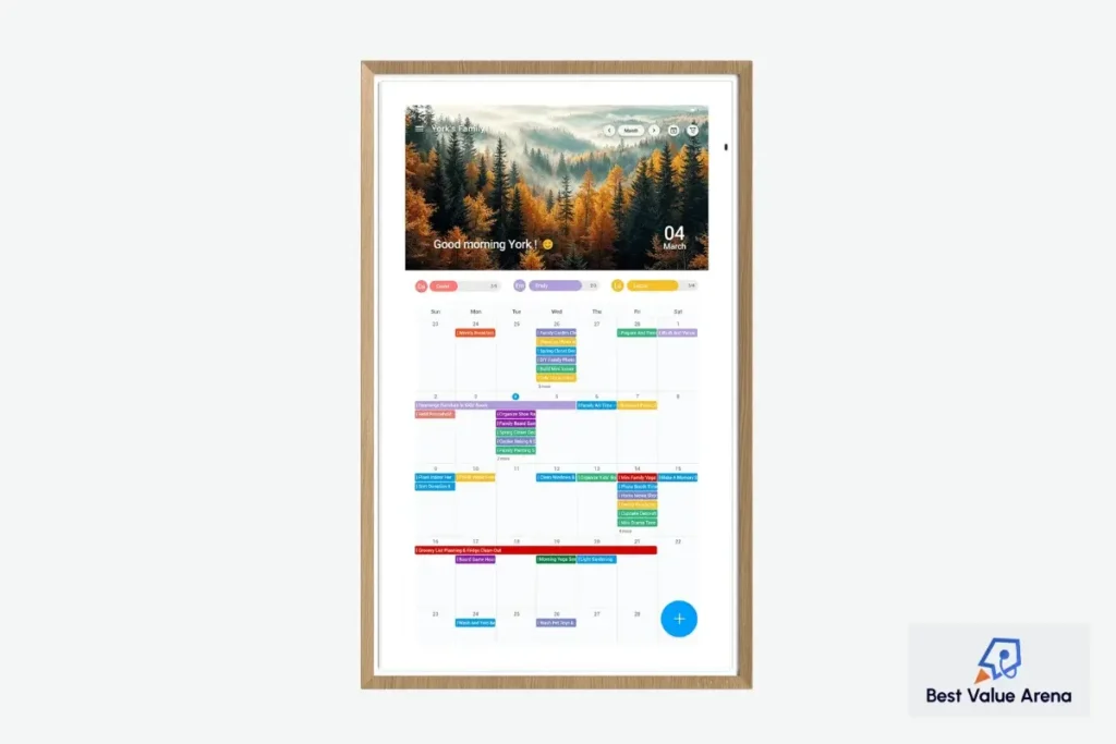 digital family calendar