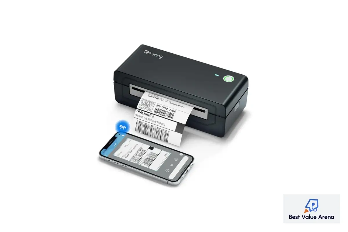 jadens bluetooth thermal label printer 668bt