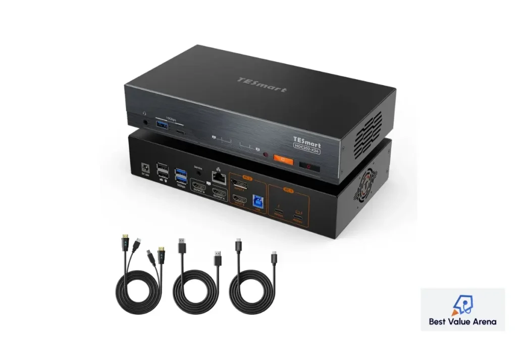 tesmart dp 1.4 dual monitor kvm